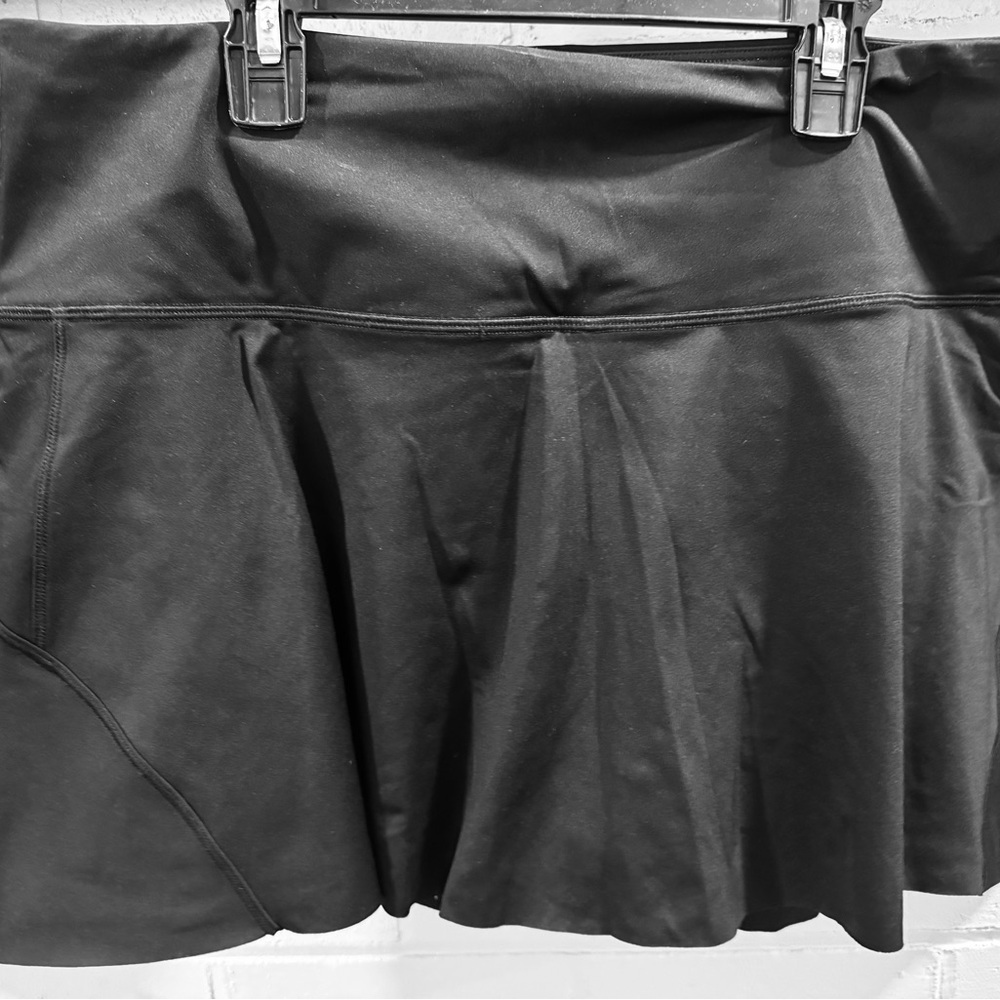 Athleta Black Tennis Skort